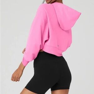 alo cropped hoodie
